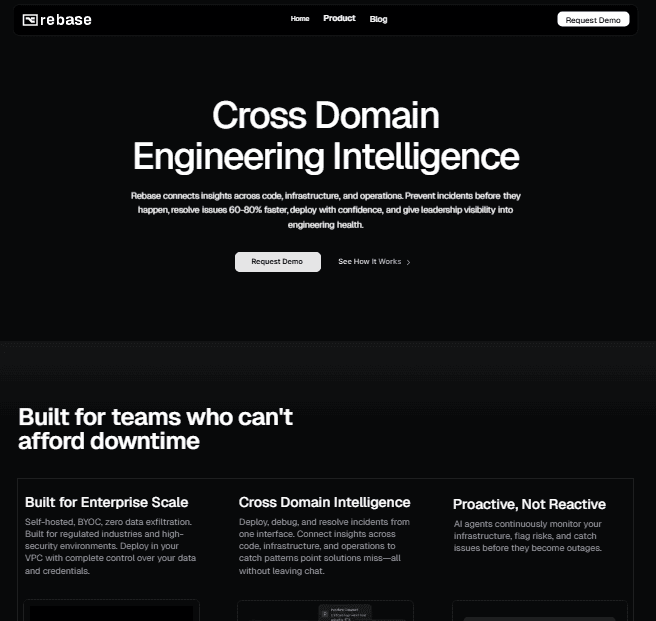 Rebase — project screenshot