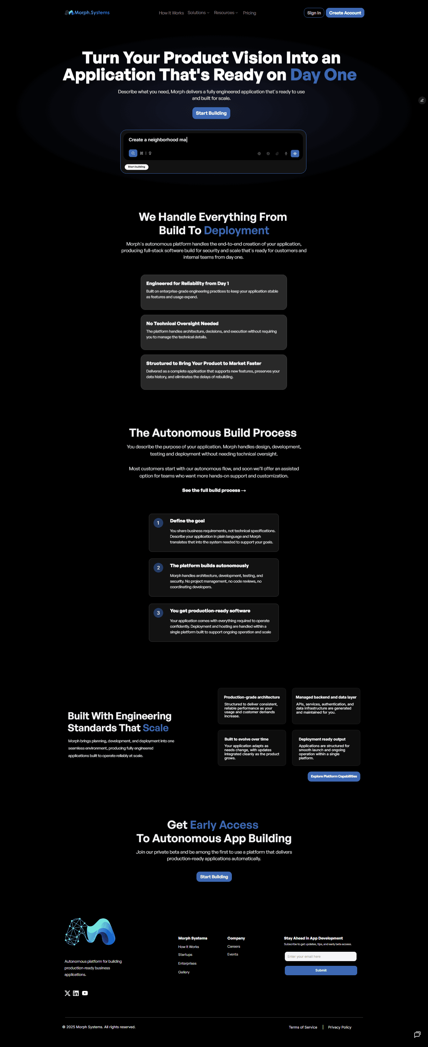 Morph Systems — project screenshot